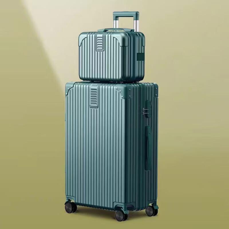 Li Shen Retro Zipper ABS&PC Spinner Luggage