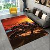 Classic Game Z-Zelda Cartoon Link Carpet Rug for Playroom Bedroom Living Room Sofa Home Decor,kid Area Rug Non-slip Floor Mat
