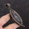 Larvikite Pendant Copper Wire Wrapped Pendant Handmade Jewelry Natural Gemstone Pendant Larvikite Copper Jewelry Gift For Him Dainty Pendant