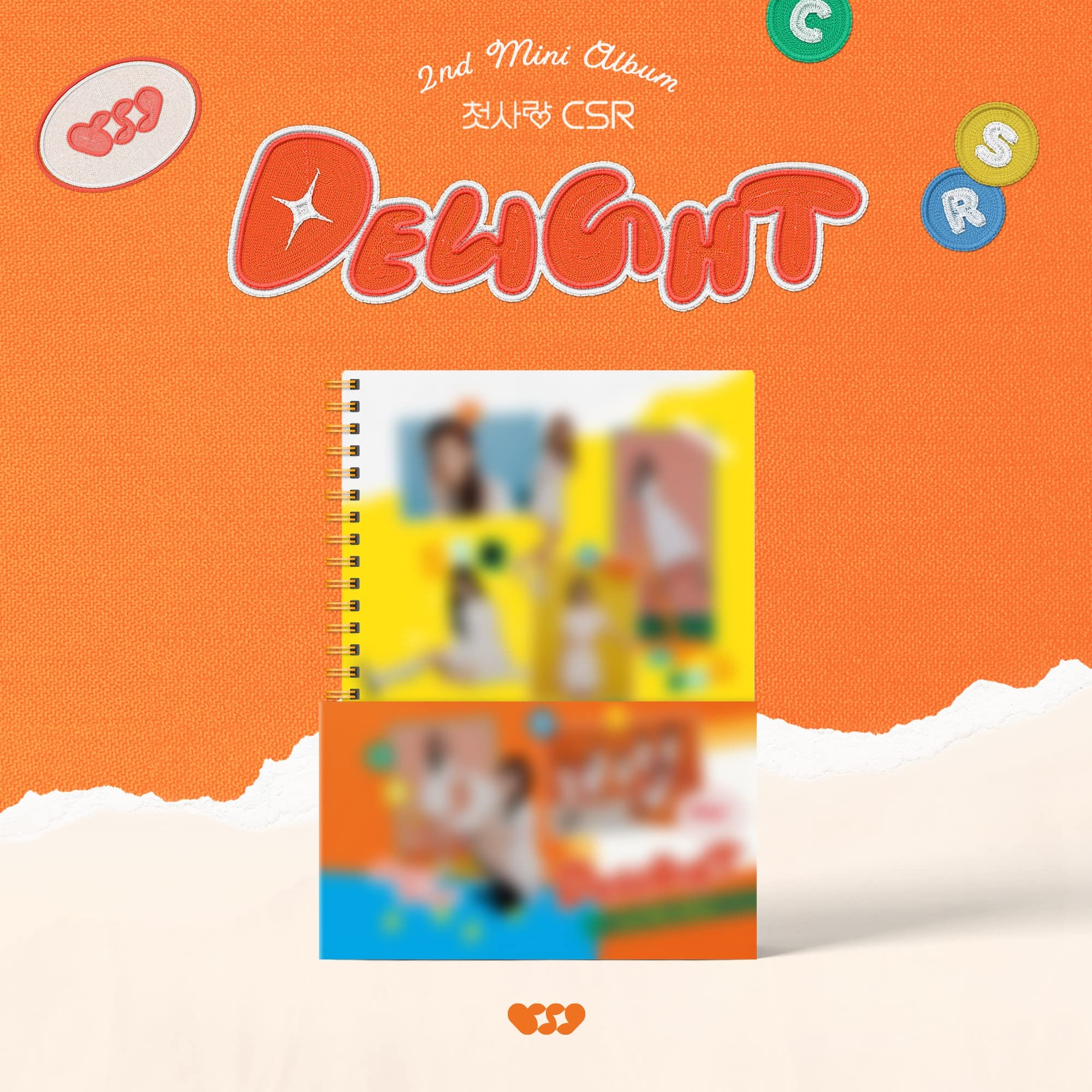 

CSR 2nd MINI ALBUM [DELIGHT] (Korean edition)