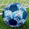 Puebla Indoor Soccer Ball Colorful All Ages Size 5 Machine Stitched PVC Competition Ready Durable High-Bounce