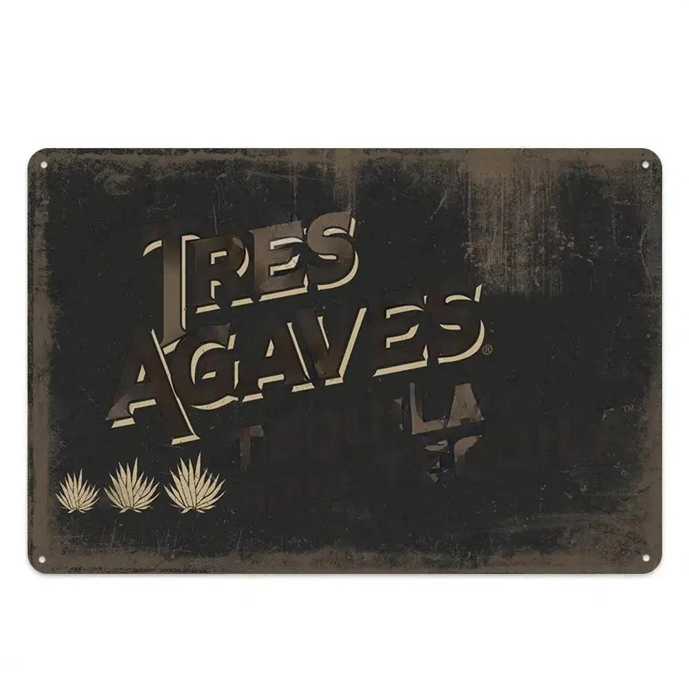 Vintage Tequila Bar Metal Tin Logo Plaque Tin Painting Bar Club Modern Wall Art Home Decoration Board Wall Painting Gift