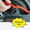 PVC Electric Scooter Frame Guard Braking Line Protection Wrap Portable Solid Color Scooters Protector Accessories