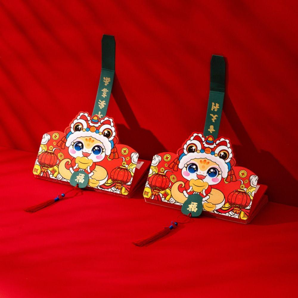 Dragon Pattern Money Pocket Luck Money Bag Blessing Bag Traditional Red Pocket Party Gifts