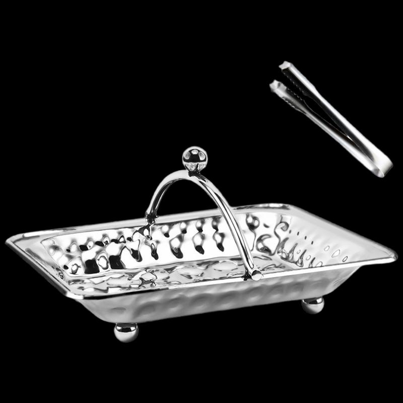 

Hammered Stainless Steel Multi-Purpose Basket