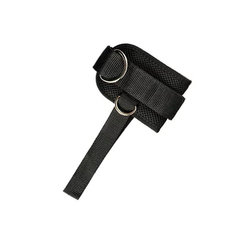 

Adjustable Four-Ring Elastic Ankle Strap with Foot Buckle