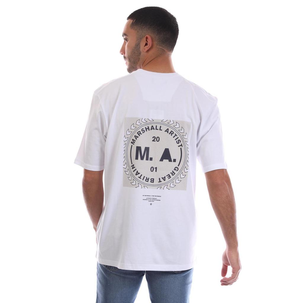 Marshall Artist Mens Siren Box Back Print T-Shirt
