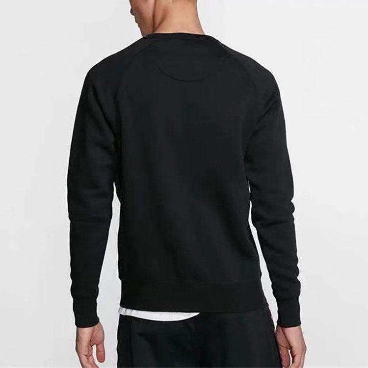 Jordan Sweatshirts Men's Black Crew Neck Moderate Regular CQ7760-010