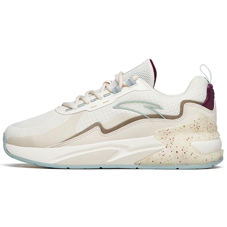 

Anta Chasing Clouds Lightweight Cushioning Low top Sports Casual Shoes Women s White Gray Black 922218873-2 36.5