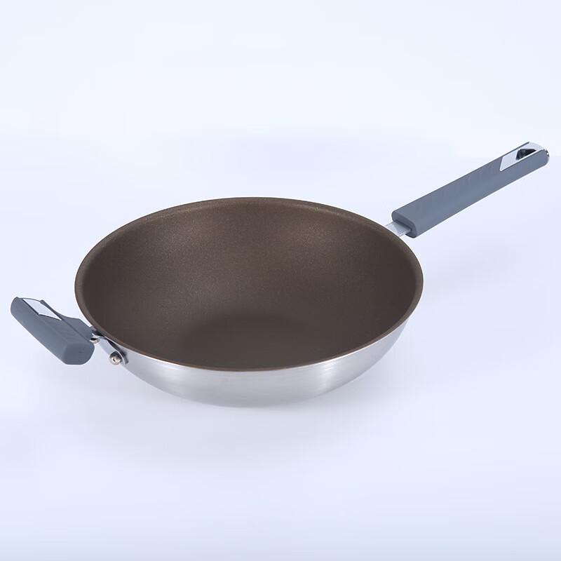 San Jiaolong Household 3-Layer Steel Titanium Wok
