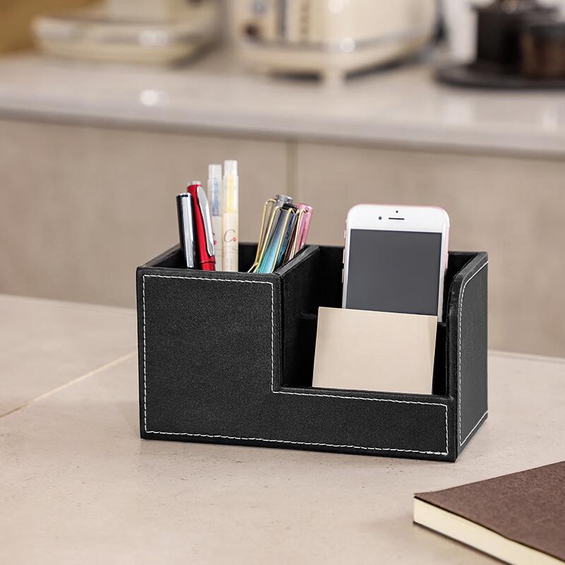 cmaos Creative Leather Pen Holder