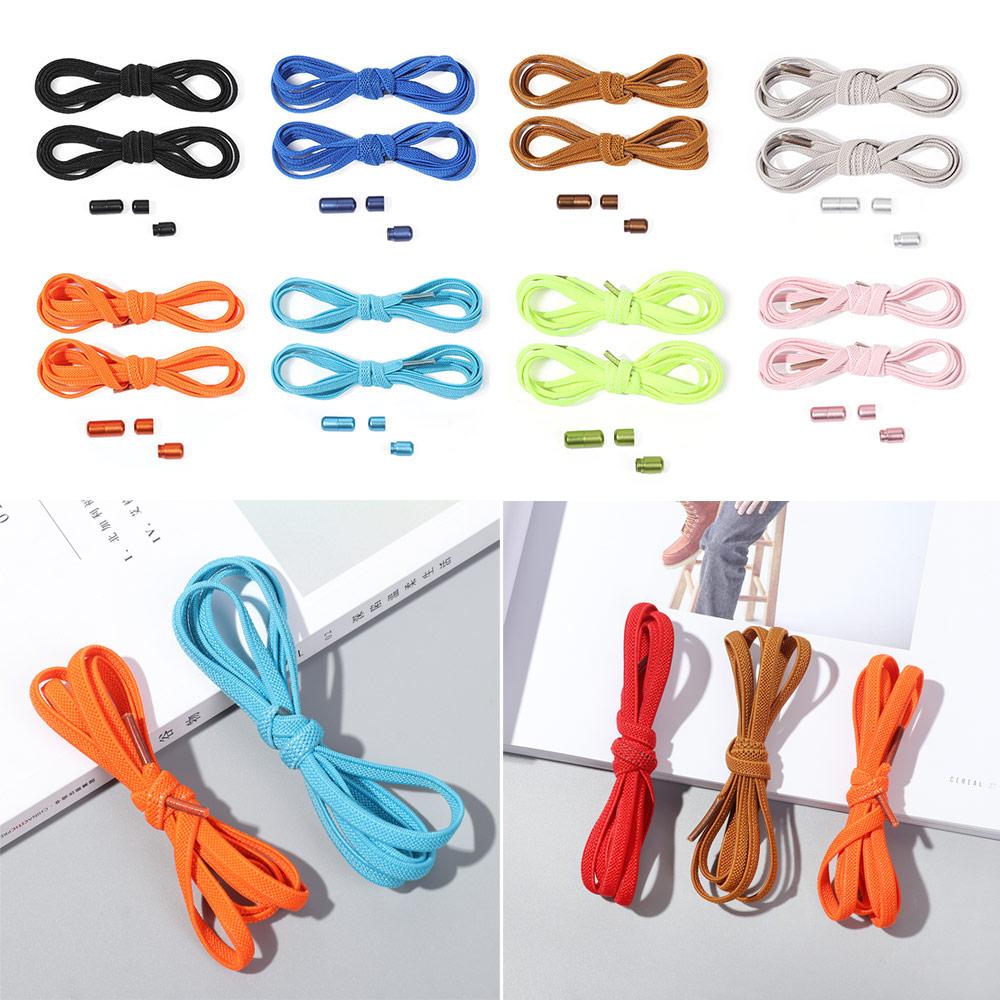 Strings Sneakers for Kids Adult Elastic Lock Quick Lazy Laces Sneakers Shoelace No Tie Shoelaces
