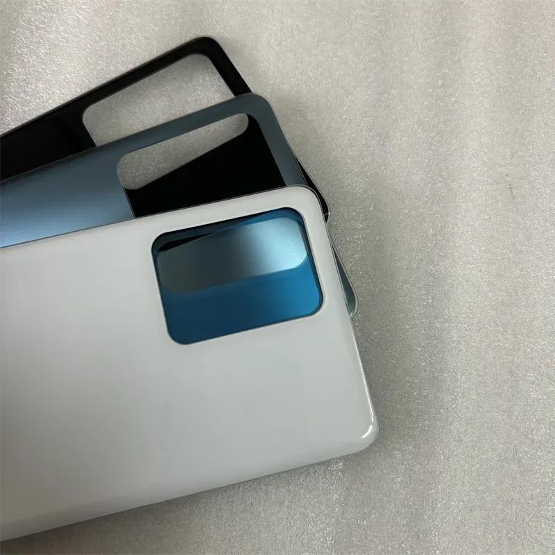 Battery Back Cover For Xiaomi Redmi Note12 Pro Plus 5G Rear Glass 3D Housing Case For Redmi Note12 Pro Back Cover