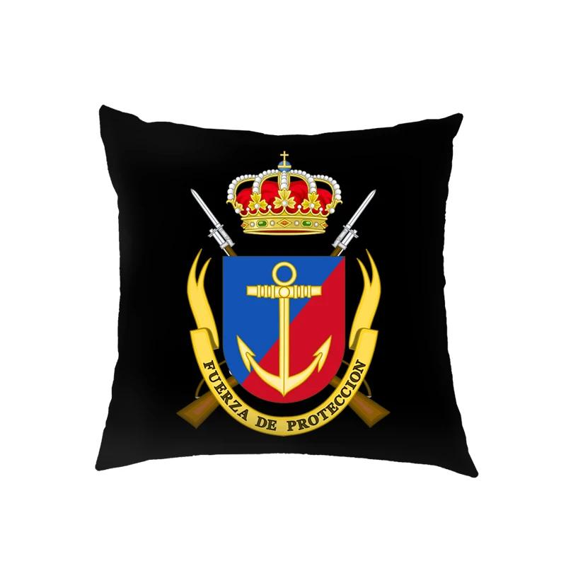 Spanish Legion Espanola Flag Double Print Cushion Covers Navy Armada Pillowcase Living Room Decor Throw Pillow Case Cover