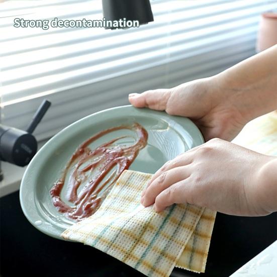 

30 шт./кор., практичная, многофункциональная, удобная салфетка для чистки посуды, одноразовая дизайнерская тряпка, бытовые принадлежности