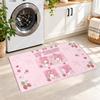Flannel Kitchen Mat My Melody Soft Area Rug Non Slip Floor Carpet Home Decoration