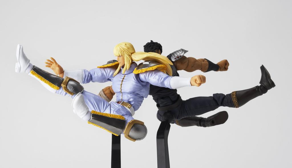 Kaiyodo Legacy of Revoltech Fist of the North Star: Shin, approximately 145mm ABS & PVC pre-painted action figure, LR-027