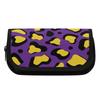 Pen Case Multi Compartment Smooth Zipper 300D Polyester with Dual Compartments for Pens Ruler Eraser Scissors for Teens Students