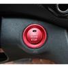 For Hyundai Elantra 2017-20 Red Aluminum Engine Start Stop Ignition Button Ring