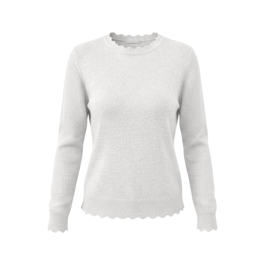 Women's Casual Top with Lace Collar Long Sleeve Fitted Blouse for Everyday Wear