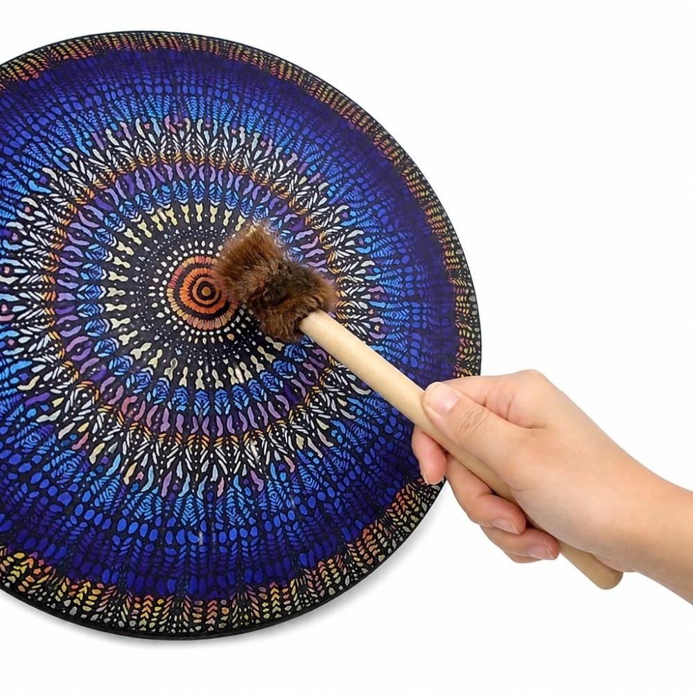 9.84 Inch Hand Drum With Drum Stick Shamanic Drum Professional Shaman Drum For Meditation