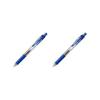 JTIX Gel Knock Ballpoint Pen Blue 1 Pc H043J-BL