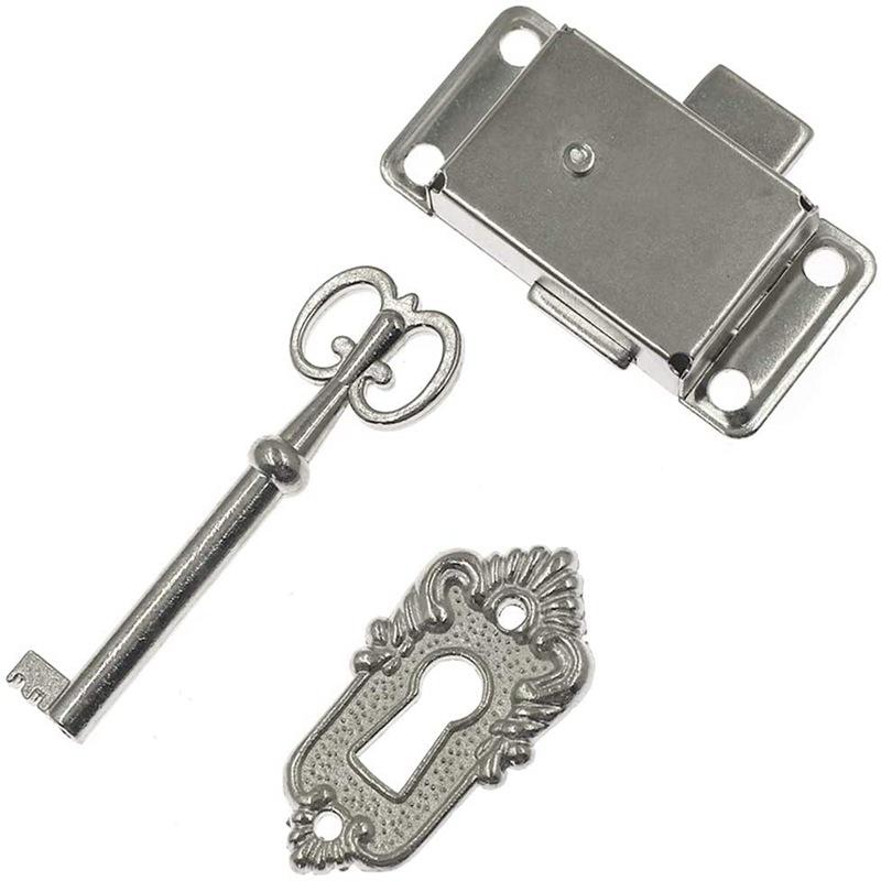 Three-Piece Craft Box Drawer Lock Set – Cabinet & Jewelry Box Alloy Hardware