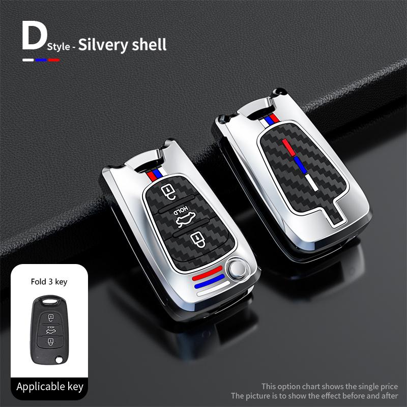 Car Key Case For Kia Sportage Rio 3 Soul Optima Ceed Pro K5 K2 Pride for Hyundai I20 I30 Ix20 Ix35 Elantra Accent Shell Cover