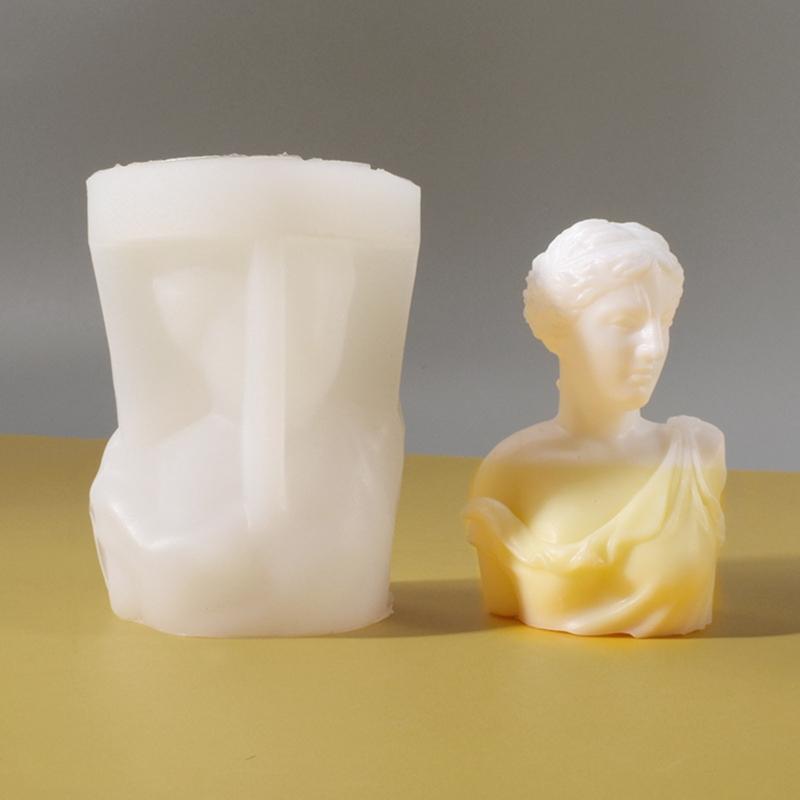 Matriță pentru corp pentru fabricarea lumânărilor, matriță pentru lumânări din silicon pentru lumânări cu aromoterapie DIY, rășină epoxidica, turnare, ceară, săpunuri, meșteșuguri DIY