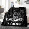 Custom Name Five Nights Freddy's Party Blanket for Couch & Bed, Plush Cozy Fuzzy Blanket Super Soft & Warm Blankets for Fall and Winter. 0908137
