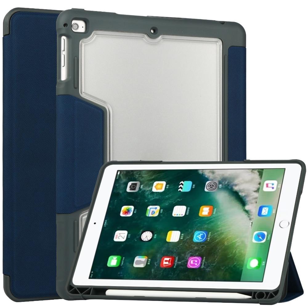 Military Grade Shockproof Case for iPad 2024 iPad Pro with Pencil Holder Rugged Protective Cover for Tablet
