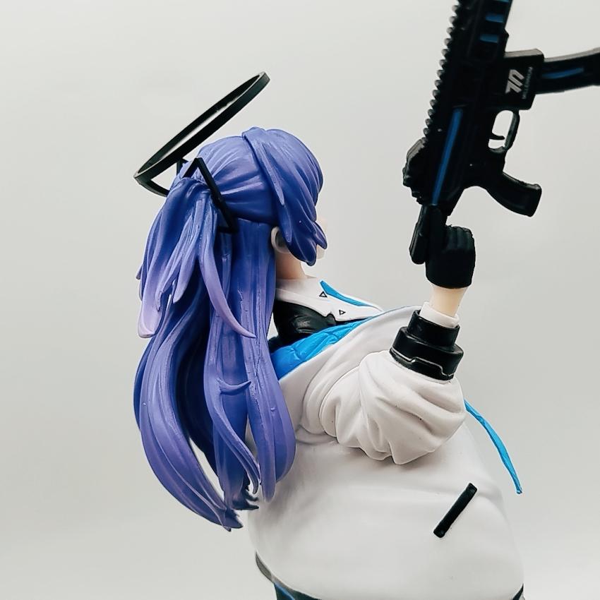 25CM Blue Archive Yuuka Onikata Kayoko Mädchenfigur PVC Action Erwachsenenspiel Statue Sammlungsmodell Spielzeugpuppe Geschenk