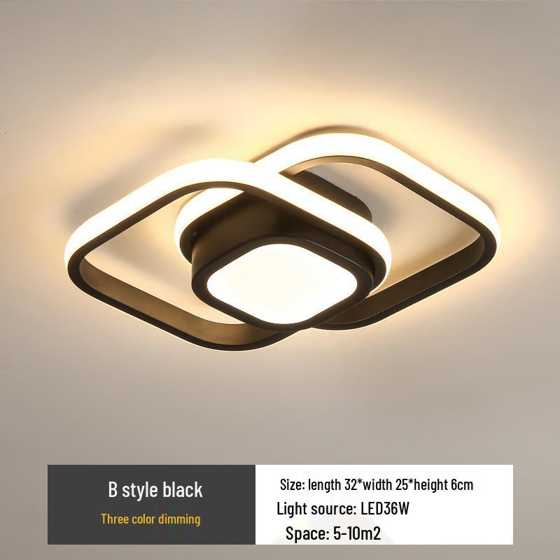 Kreative LED-Leuchten für Flur, Eingangsbereich, Veranda, Schlafzimmer, Wohnzimmer, Gang und Balkon - Modernes, schlichtes und stilvolles Design