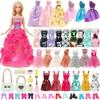 Set di vestiti per bambole da 30 cm 12 vestiti + 10 paia di scarpe 9 accessori inclusi borse per cosmetici adatti per bambole 1 6