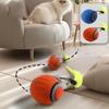 Gravity Sensor Cat Interactive Ball Automatic Moving Smart Pet Toy Ball with Faux Tail Silicone Jumping Rolling Ball Self Hi