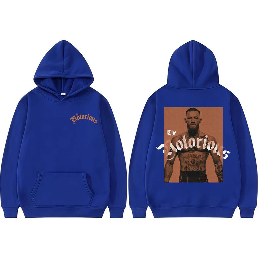 The Notorious Conor McGregor Fan Gifts Hoodies Harajuku Fashion High Street Sweatshirts Casual Fleece Oversized Pullovers
