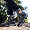 Men's Shoes Autumn and Winter New Medium and High Top Non-slip Casual Shoes Outdoor Hiking Hiking Shoes Sports Shoes
