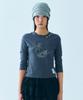 TUOMIO Star Doodle Capri T-Shirt [Charcoal]
