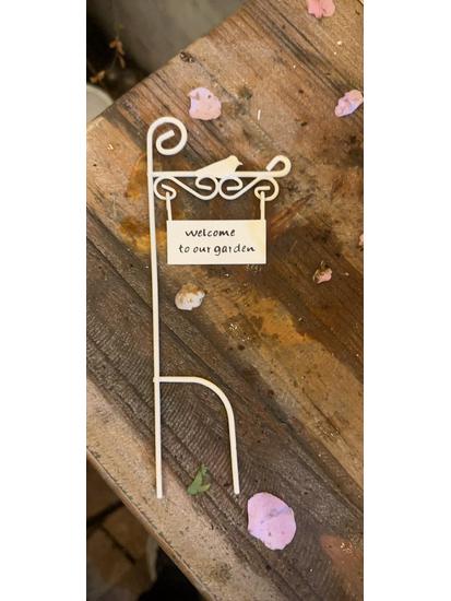 Wrought Iron Flower Vase Chandelier Decor