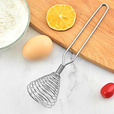 Sbattiuova Manuale Tipo a Pressione Portatile Domestico da Cucina Frusta per Farina per Casa
