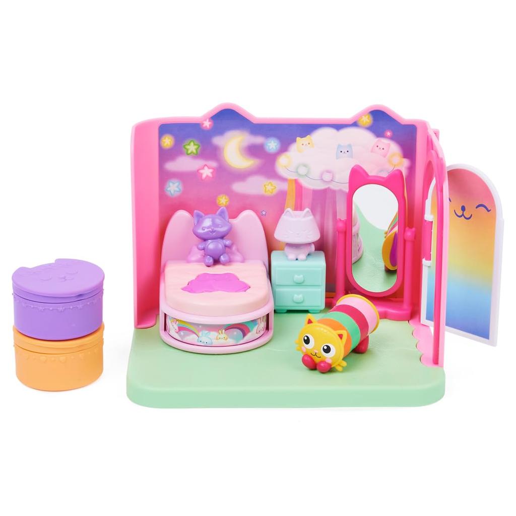 Gabby's Dollhouse Pillow Cat bedroom set