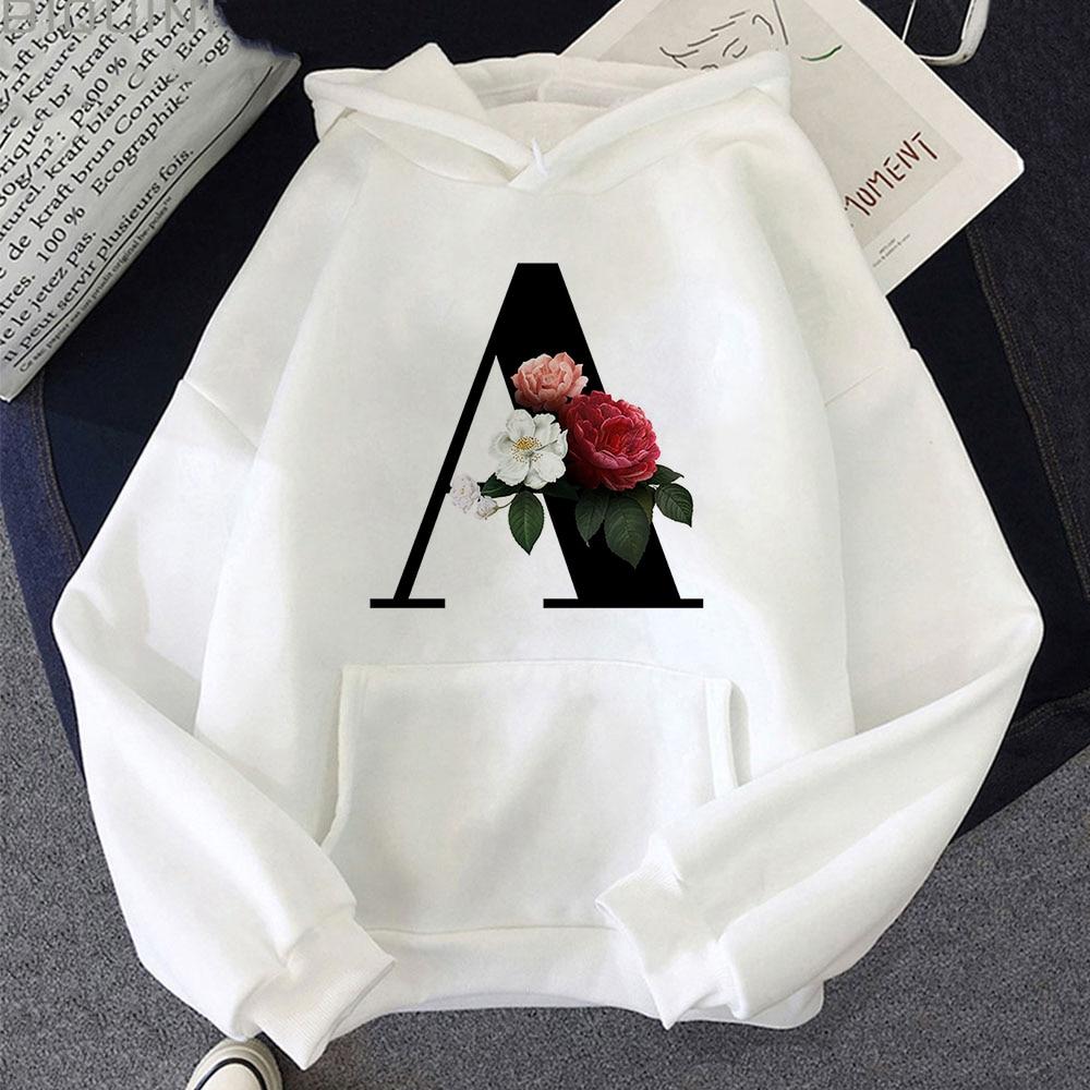 Women Sweatshirt Long Sleeve Hoodies Harajuku Hoodie Vintage Letters Print Sweatshirts Two Piece Sets Hoodies