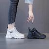 New high-top little white shoes 2025 spring and summer fashion thick-soled breathable casual shoes sports dad shoes women's Martin boots