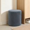Elastic Ottoman Slipcover Round Chair Cover Fashion Protective Cover  For Living Room
