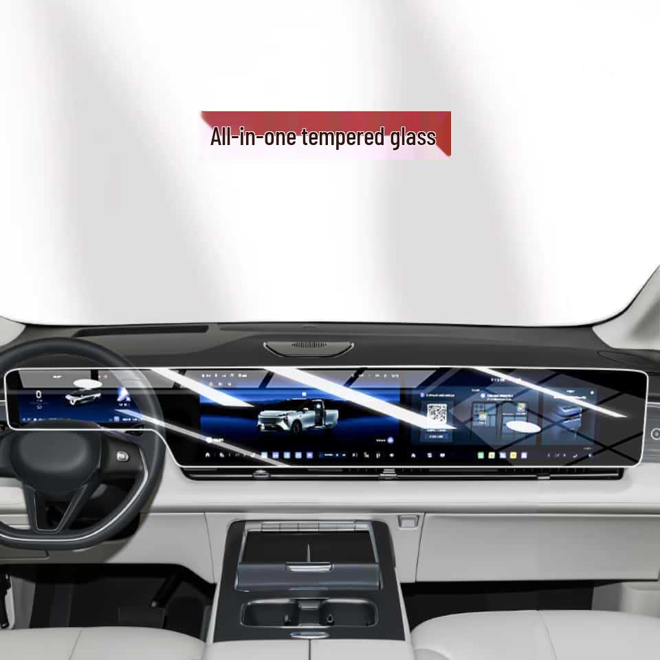 Kompatibel mit 26 Buick Refine Modellen: Bildschirmfolie für die Haussteuerung, Displayschutz aus gehärtetem Glas und Zubehör für die Innenverkleidung.