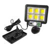 Solar-Powered Waterproof 72COB Split Remote Control Garden Light with 56LEDs