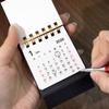 2026 Mini Prosty Kalendarz Mały Kalendarz Biurkowy Kreatywny Kalendarz Spiralny Planer Dekoracja Biurkowa Artykuły Biurowe Prezenty Noworoczne