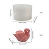 Swan Candle Mold 3D Beautiful Swan Silicone Mold Handmade Ice Cream Fondant Moulds DIY Chocolate Candy Decorating Tool