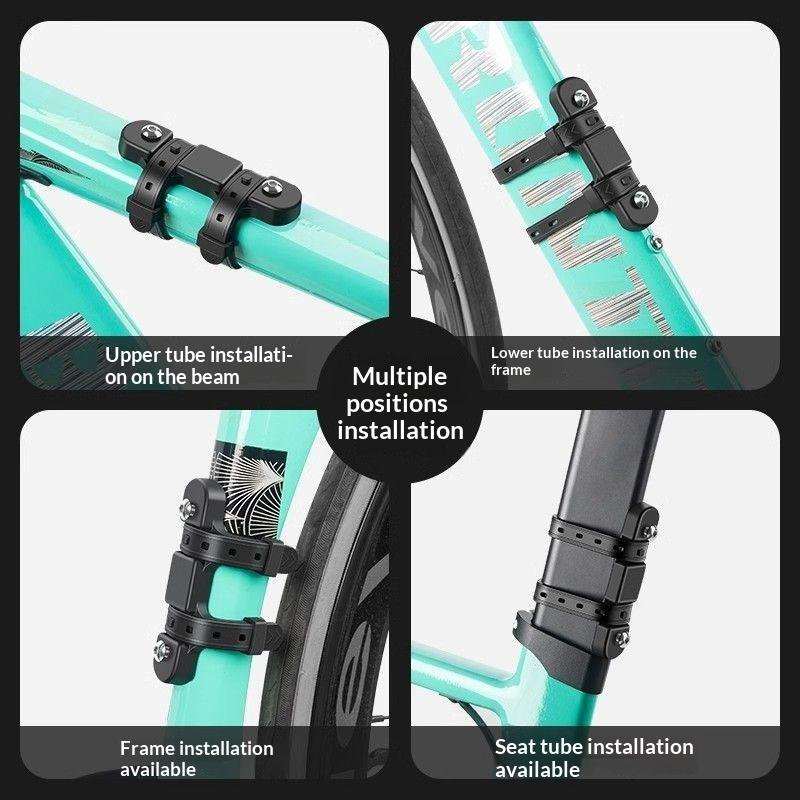Tool & Drill Free Silicone Bicycle Water Bottle Cage 1 Set Colorful Cycling Holder for Mountain Bike Outdoor Adventures