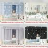 Functional Dormitory Bed Curtain Providing Stylish Mosquito Protection And Blackout Shading